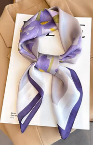 Fresh Accessories Neck Scarf - Lilac flower