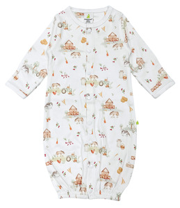 Baby Gifts: Imababywear Convertible Sleepsuit - Little Farm