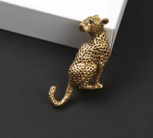 Fresh Accessories - Leopard Brooch