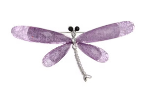 Jewellery: Fresh Accessories - Brooch Lilac Dragonfly