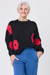 Lemon Tree Designs: Lemon Tree Gilda Wool Knit - Black