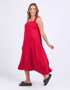 80 Rack: Foxwood Lourdes Dress - Crimson