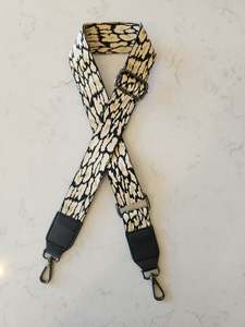 Fresh Accessories Bag Strap - Cream Leopard