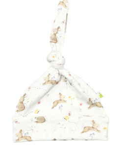 Imababywear Knotted Beanie - Honey Bunny