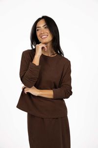 Humidity Wildfire L/S Tee - Chocolate