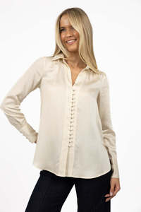 Humidity Poppy Shirt - Cream