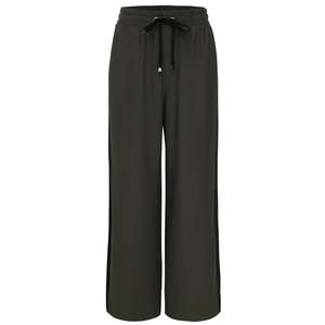 Moke Indiana - Women's Wide Leg Pants - Dark Chocolate
