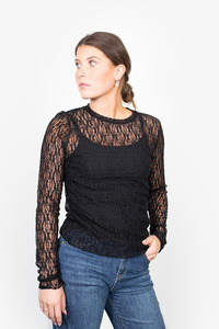 Anlter: Antler Splice Layer Top - Licorice