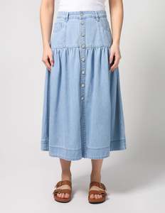 Stella + Gemma Lou Skirt - Light Denim