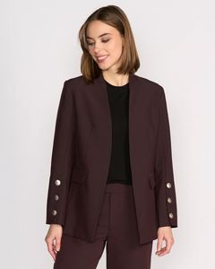 Knewe: Knewe Carter Blazer - Raisin