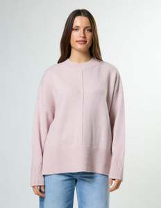 Stella Sweaters: Stella + Gemma Pieter Knit - Whisper Pink