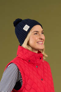 Hats: Charlie Jane Timaru Beanie - Midnight