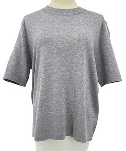 Frontier Trading Grey Marle Knit Tee O/S
