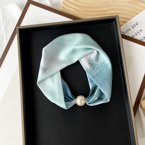 Fresh Accessories Neck Scarf - Pearl Cranes