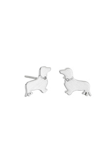 Jewellery: TT - Silver Bowie Stud Earrings