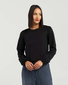 Et Alia: Et Alia Odette Top - Black