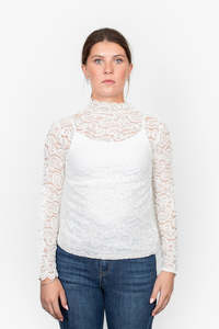 Anlter: Antler Valentina Top - Ivory