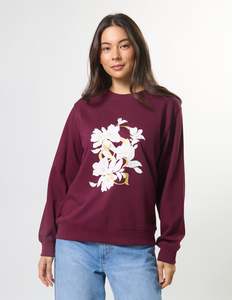Stella + Gemma Essential Crew - Burgandy Beauty