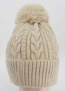 Frontier Cable Beanie Ivory