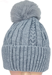 Frontier Cable Beanie Dove Grey