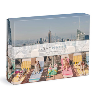 Logical Gray Malin The Dogs of New York City 1000 Piece Puzzle