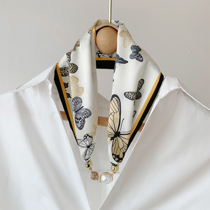Fresh Accessories Neck Scarf - Pearl Butterflies