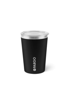 Pargo 12oz Insulated Coffee Cup - Midnight Black