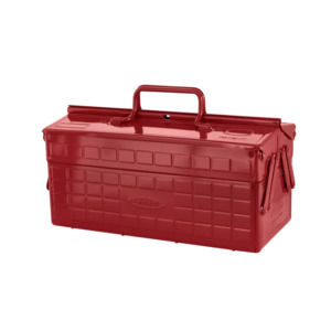 Gifts For Him: TOYO Cantilever Toolbox ST-350 - Red