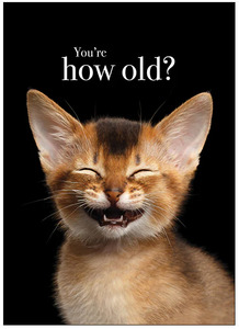 Cards: Affirmations Card - You're how old?