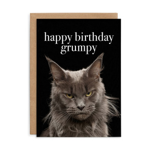 Affirmations Card - Happy Birthday Grumpy