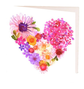 Cards: TT Floral Heart Card