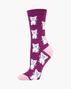 Socks: Bamboozld Womans Socks - Terrier (size 2 - 8)