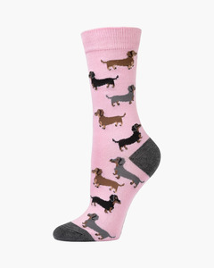Bamboozld Womans Socks - Dash Pups (size 2 - 8)