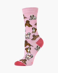 Bamboozld Womans Socks - Cavoodles (size 2 - 8)