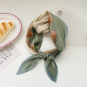 Fresh Accessories Neck Scarf Pleated - Soft Sage
