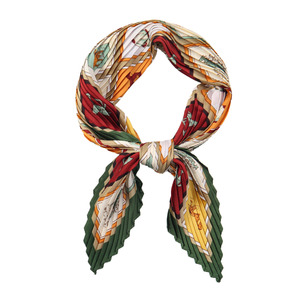Fresh Accessories Neck Scarf Pleated - Autumn Tones