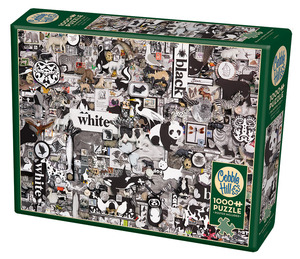 Gifts For Him: Logical Black & White: Animals Puzzle 1000 piece