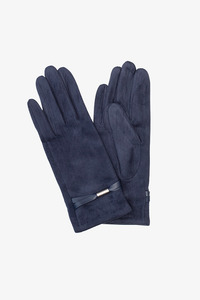 Antler Gloves Mademoiselle Suedette - Navy