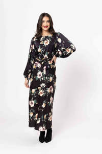 Leila + Luca Monaco Dress - Ink Bloom