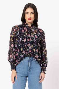 Leila Luca: Leila + Luca Encourage Top - Wild Tulip