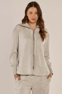 Betty Basics Sabina Sweatshirt - Grey Marle