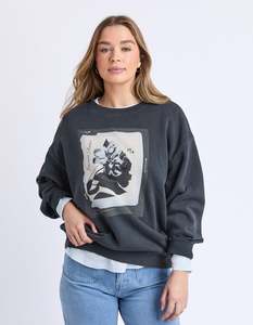 Foxwood True Bloom Crew - Charcoal