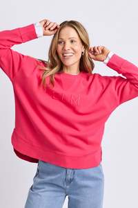 Elm Established Crew - Dark Pink