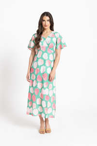 Clothing: Seeking Lola Applause Dress - Rose Garden