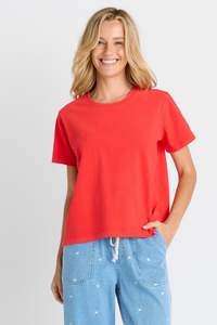 Betty Basics Base Tee - Red