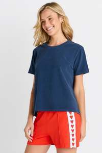 Betty Basics Base Tee - Navy