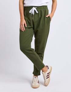 Elm The Lobby Pant - Dark Khaki