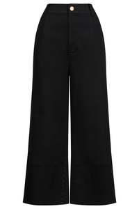 Haven Panama Pant- Black