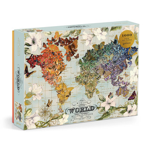 Logical Wendy Gold Winged Metamorphosis 1000 Piece Puzzle