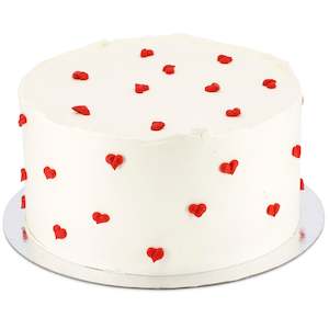 Cake: Piped Heart Cake